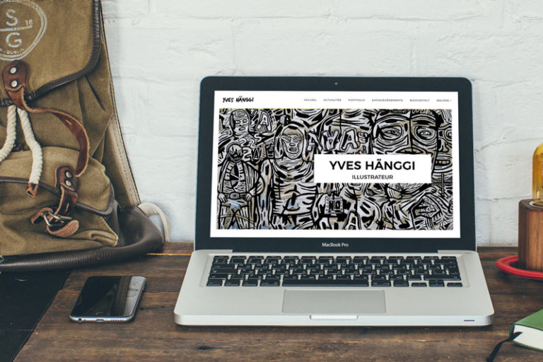 Page d'accueil du site d'Yves Hänggi
