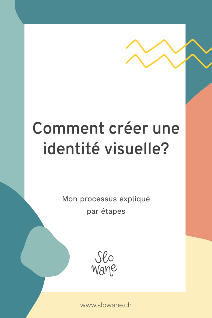 Comment créer une identité visuelle? Mon processus de création par étapes.